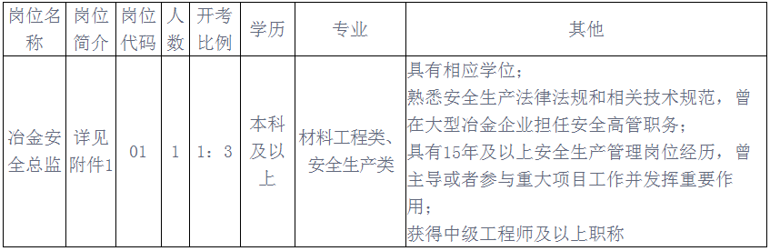 2025年江苏苏州张家港市应急管理局招聘专业技术人才（冶金安全总监）公告